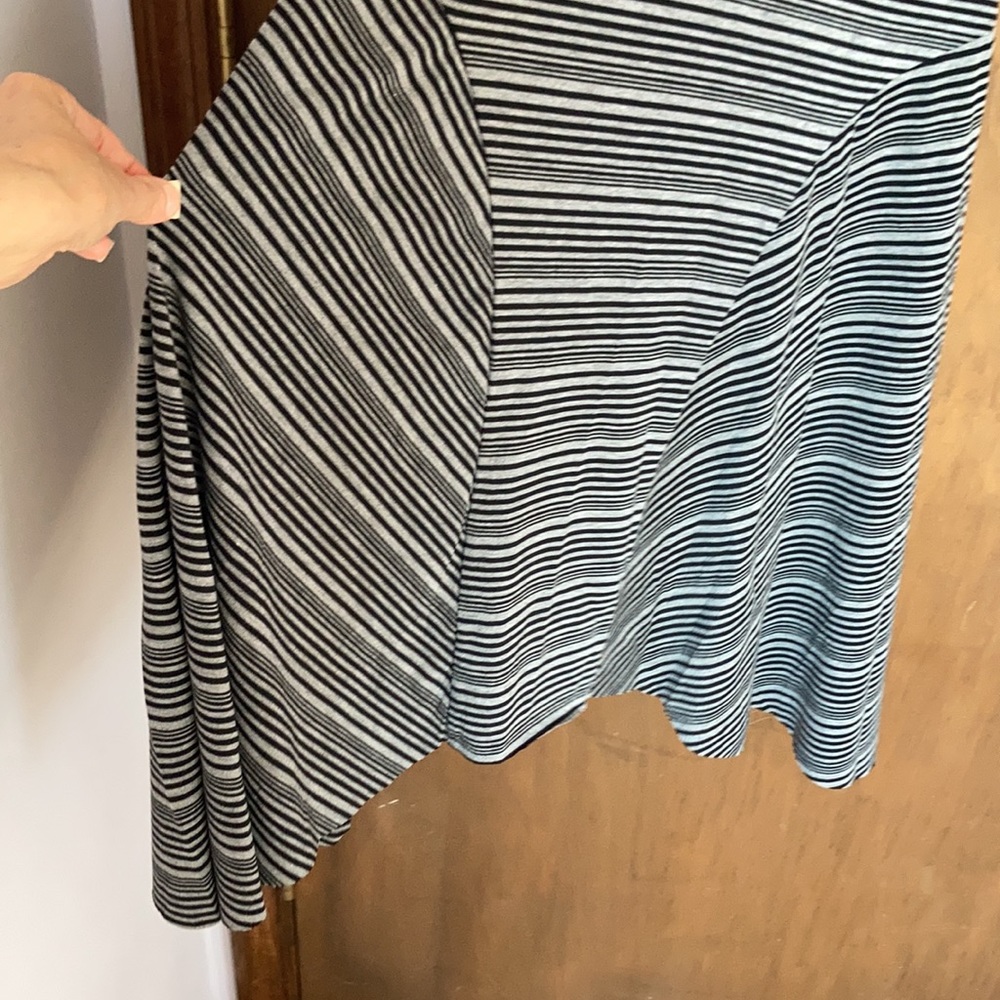 poof sleeveless striped dress with stretch casual neutral size S juniors - Picture 13 of 17